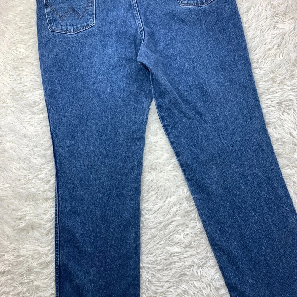 Wrangler Jeans 40x31 Blue Pants 936PWD Cowboy Slim Rigid Western Denim Tag 40x32